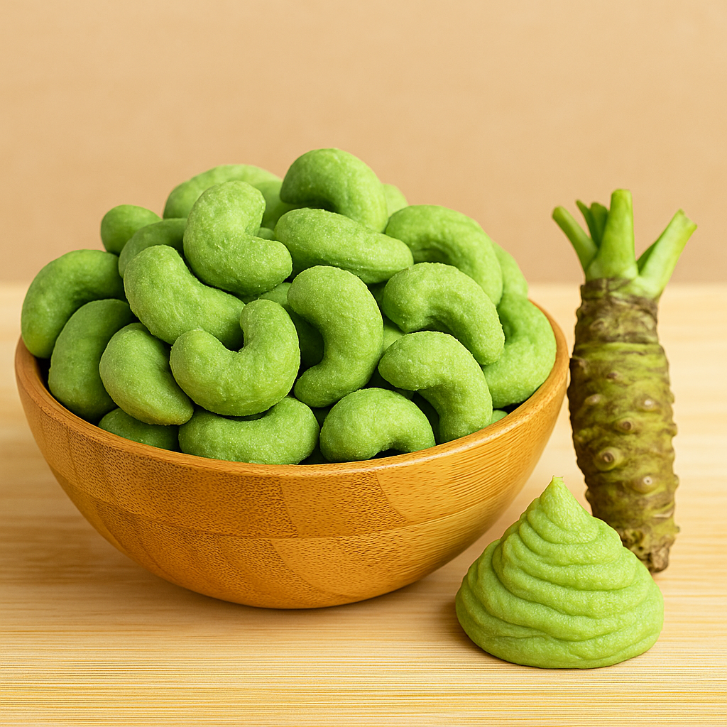 Hạt điều Wasabi, một sản phẩm sáng tạo kết hợp phong cách Nhật - Việt được ưa chuộng tại thị trường Nhật Bản